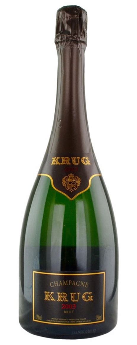 krug 2003 review|2003 Krug Champagne Vintage Brut .